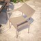 Flash Furniture Natural PE Rattan Wicker Patio Dining Chair TT-TT002-NAT-GG - alternate 5